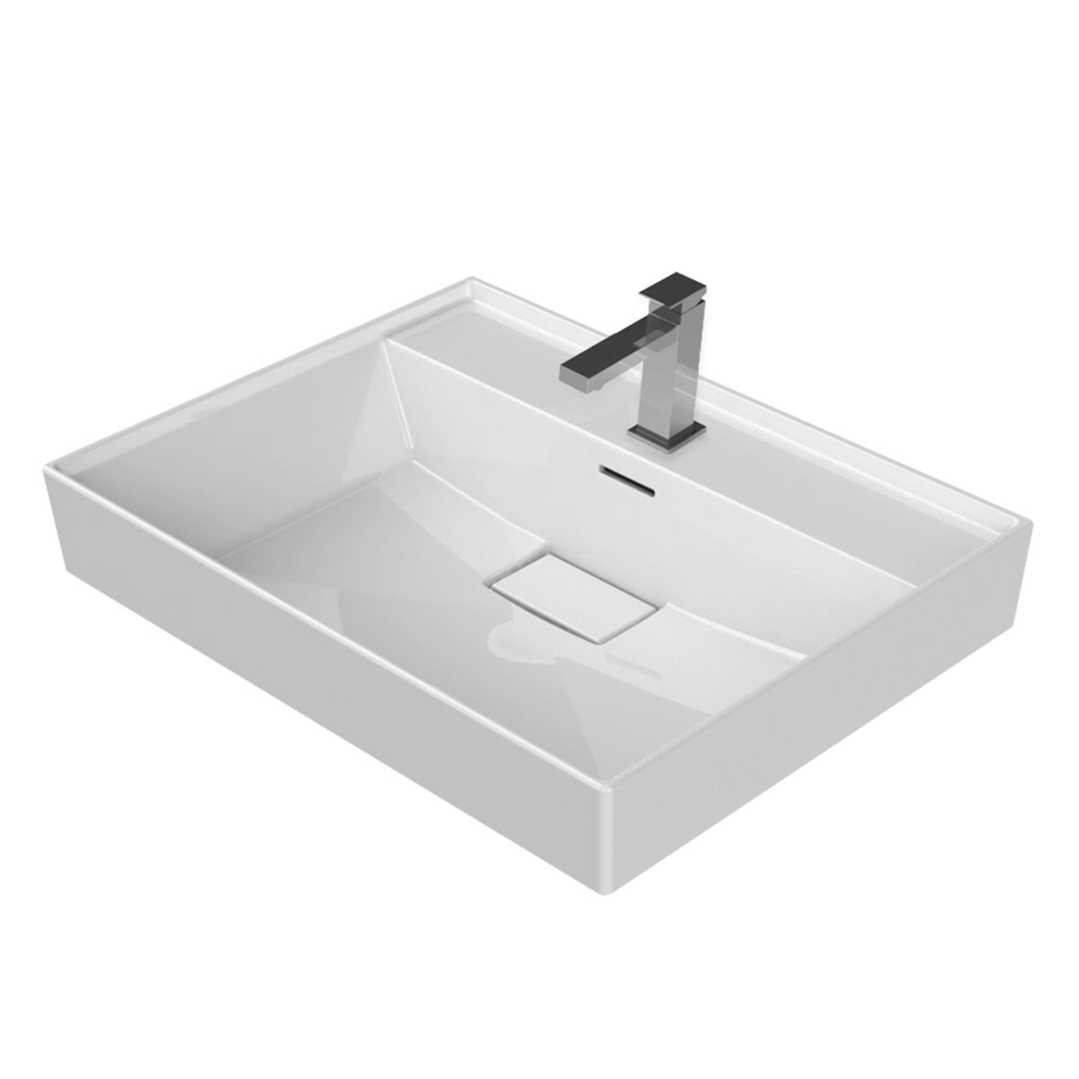 Aloni Keramische Wastafel (100x48x10cm)