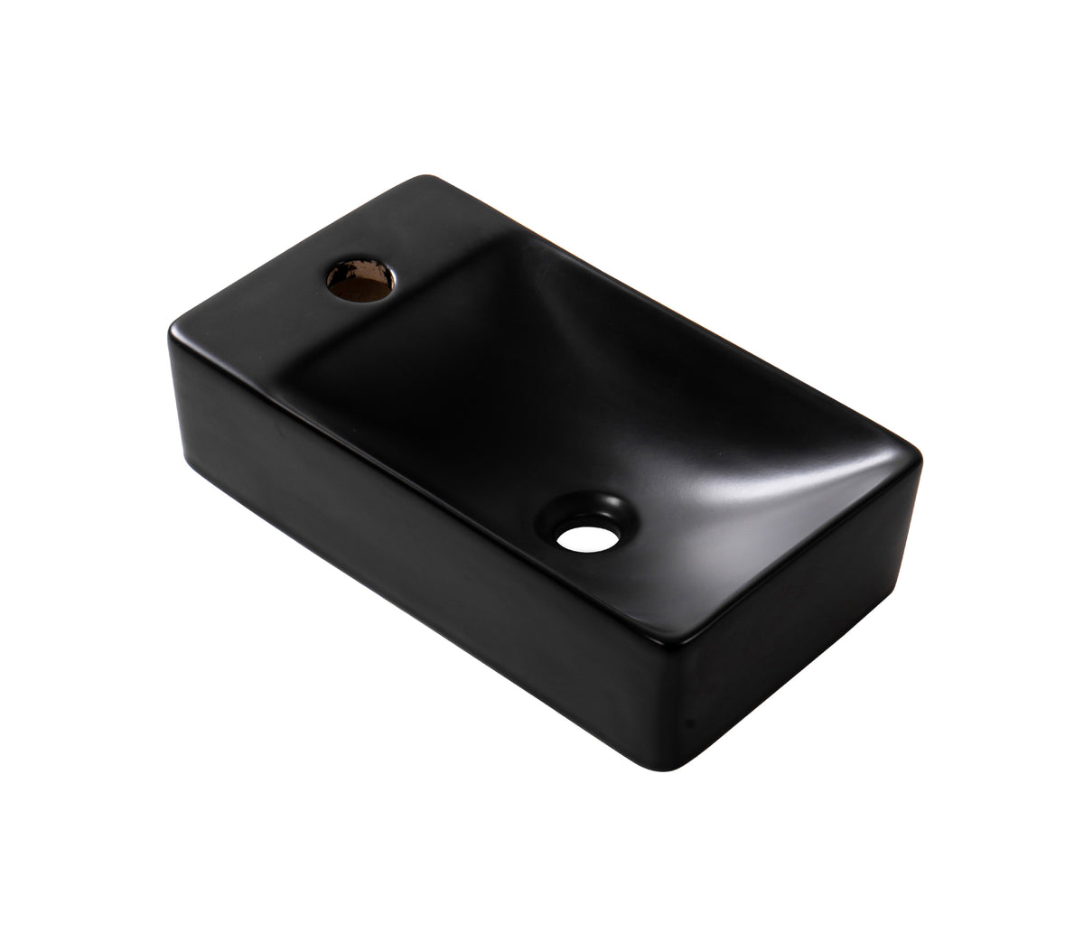 Aloni Fontein - Zonder Overloop - Kraangat Links - Keramiek - 38x10x22cm
