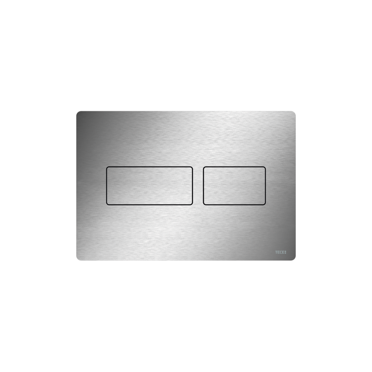 Tecesolid Wc-bedieningsplaat Voor Duospoeltechniek, Geborsteld Rvs (met Anti-vingerprint)