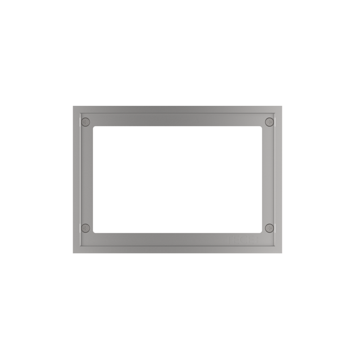 Tece Wc-afdekframe Voor Wc-inbouwframe, Geborsteld Metaal