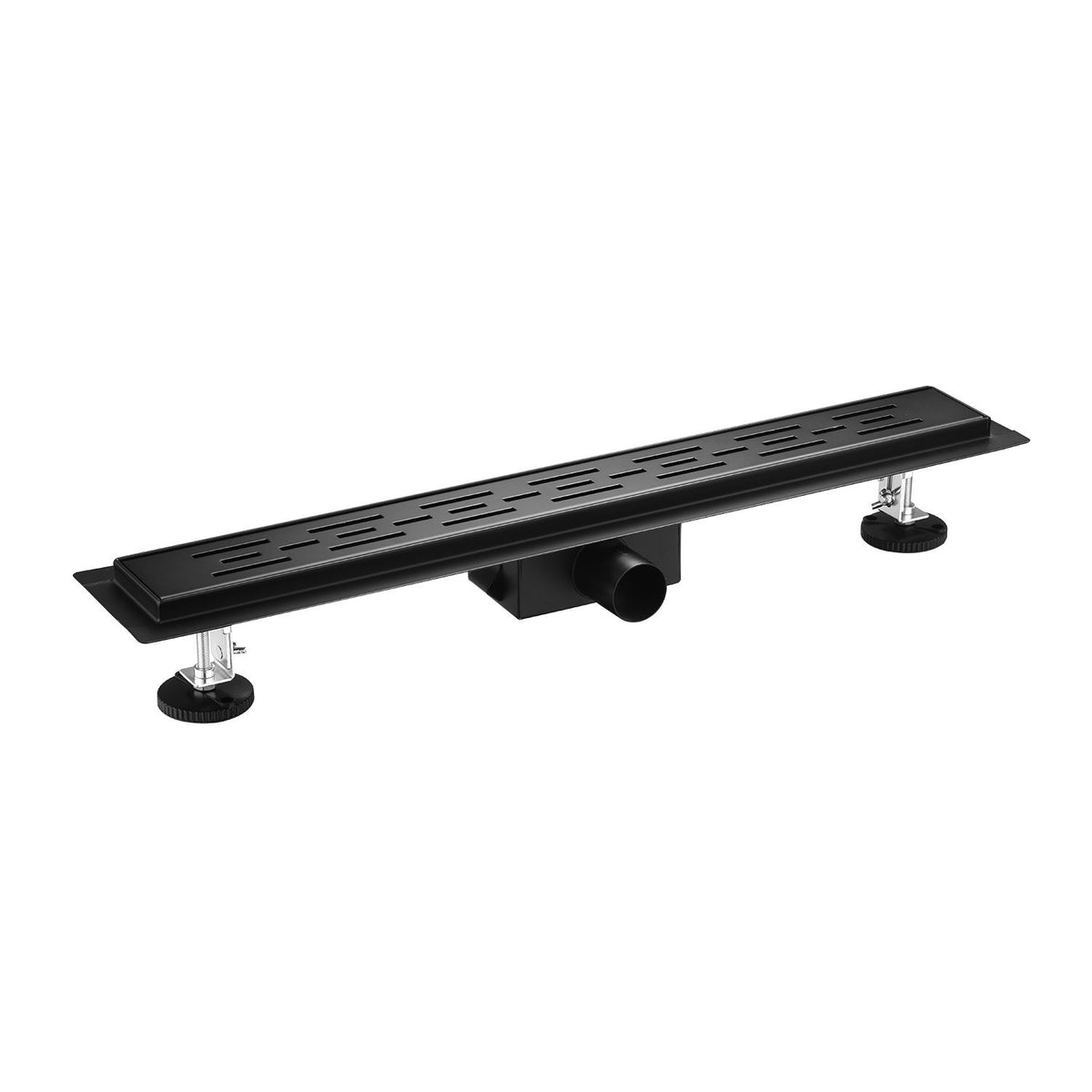 ALONI DOUCHEGOOT - MET ROOSTER - COMPLEET - 60CM - MAT ZWART