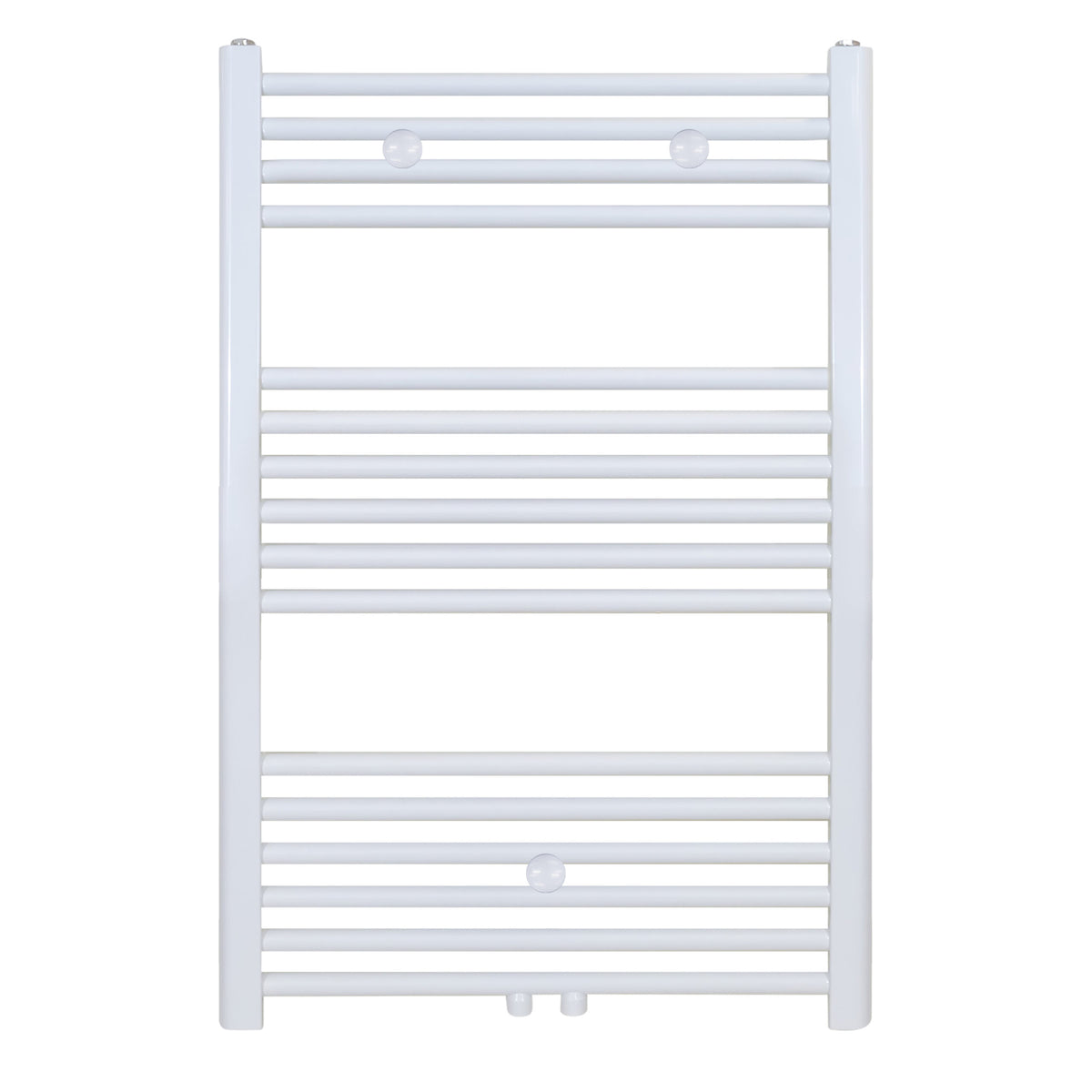 Belrad Handdoekdroger - Links-rechts/middenaansluiting - 436 Watt - 1000x500cm - Glanzend Wit