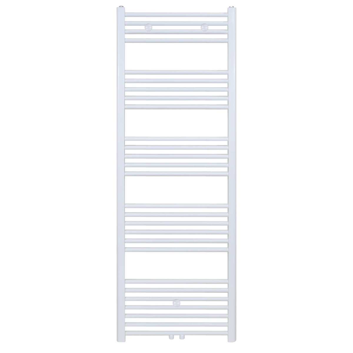 Belrad Handdoekdroger - Links-rechts/middenaansluiting - 614 Watt - 1600x400cm - Glanzend Wit