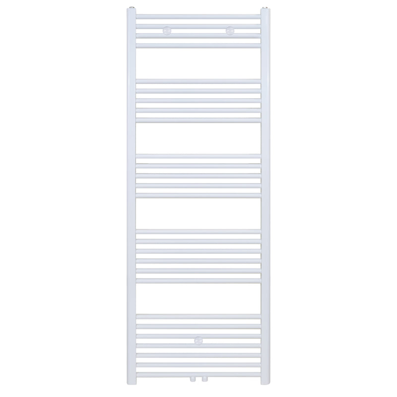 Hinata Solva Handdoekdroger - Links-rechts/middenaansluiting - 721 Watt - 1600x500cm - Glanzend Wit