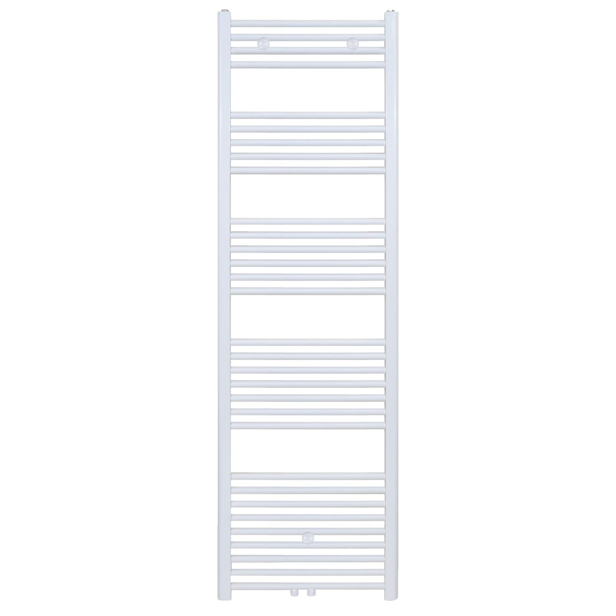 BELRAD HANDDOEKDROGER - LINKS-RECHTS/MIDDENAANSLUITING - 699 WATT - 1800X400CM - GLANZEND WIT
