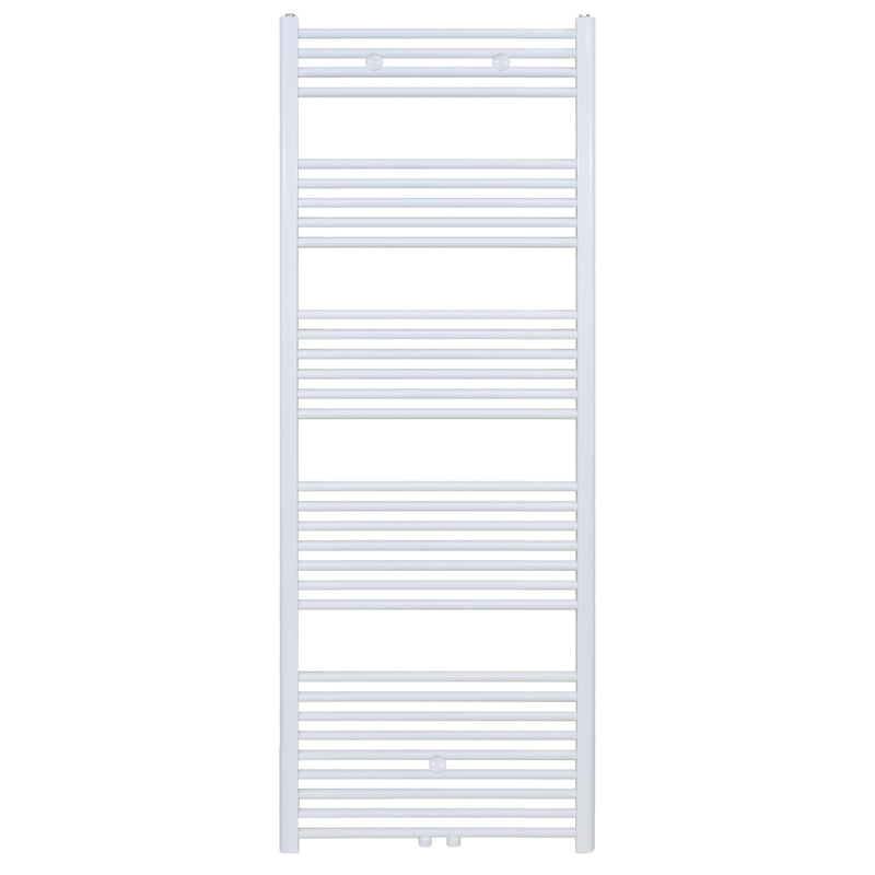 Hinata Solva Handdoekdroger - Links-rechts/middenaansluiting - 944 Watt - 1800x600cm - Glanzend Wit