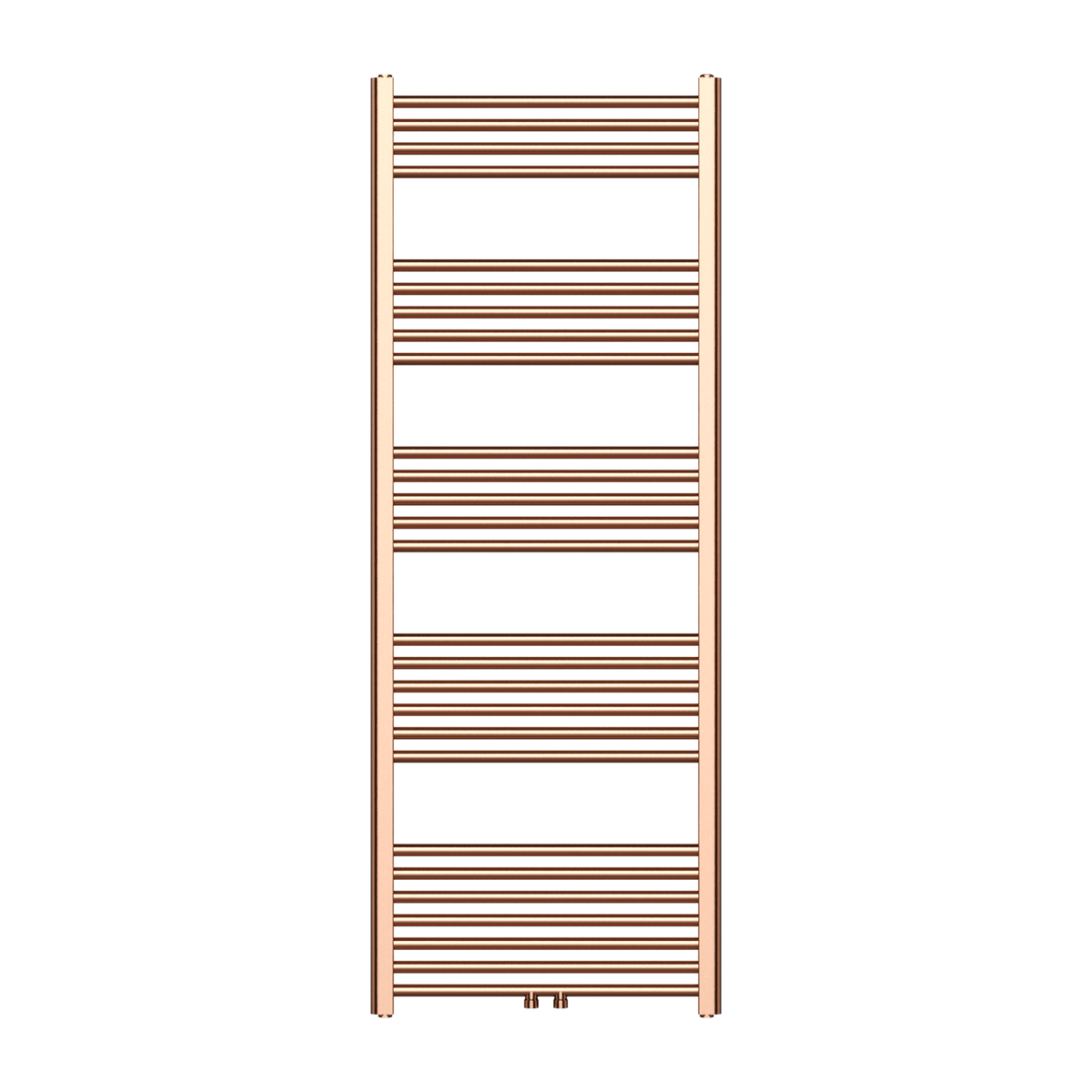 BELRAD HANDDOEKDROGER - LINKS-RECHTS/MIDDENAANSLUITING - 557 WATT - 1600X600CM - GEBORSTELD KOPER