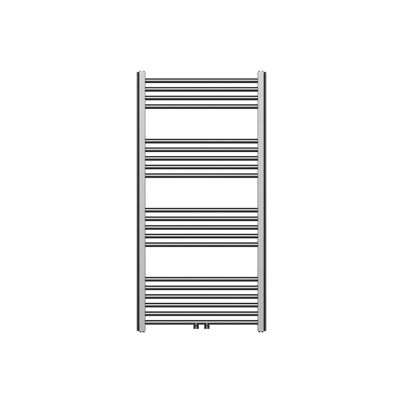 Hinata Solva Handdoekdroger - Links-rechts/middenaansluiting - 414 Watt - 1200x600cm