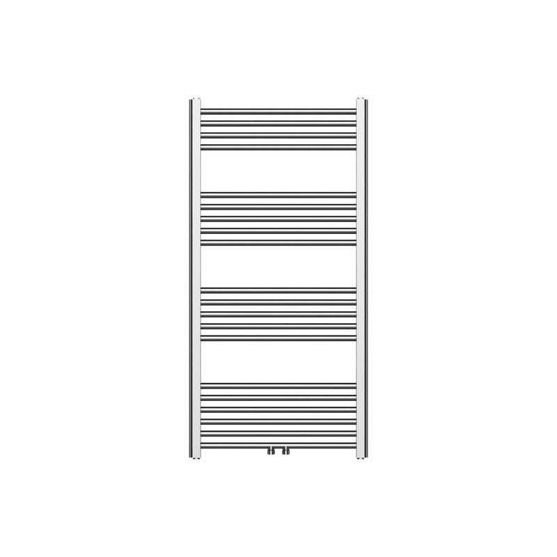 Hinata Solva Handdoekdroger - Links-rechts/middenaansluiting - 414 Watt - 1200x600cm
