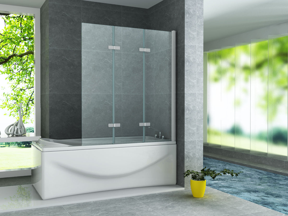 Aloni Badwand - 3-delig - Inklapbaar - 1300 X 1400mm