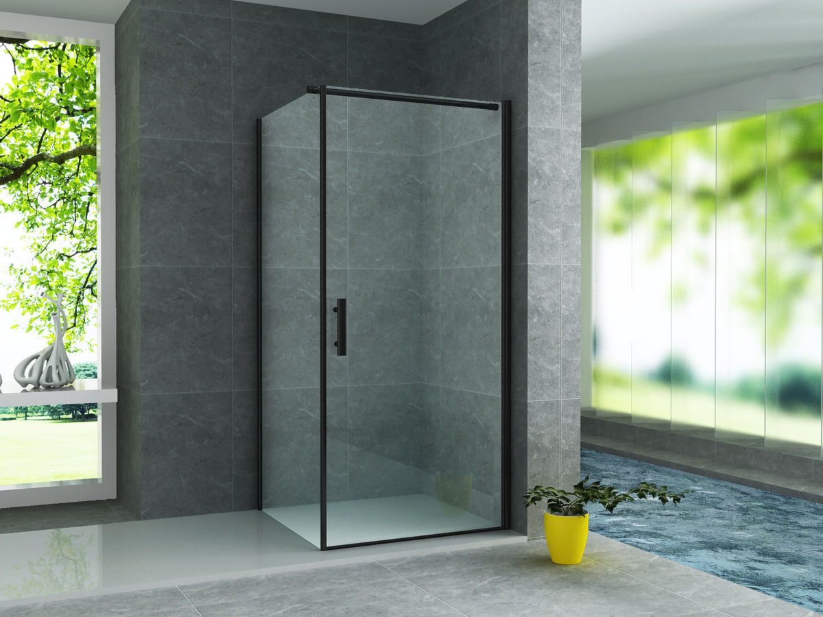 Aloni Douchecabine - Draaideur En Zijwand - 800 X 800 X 1900mm