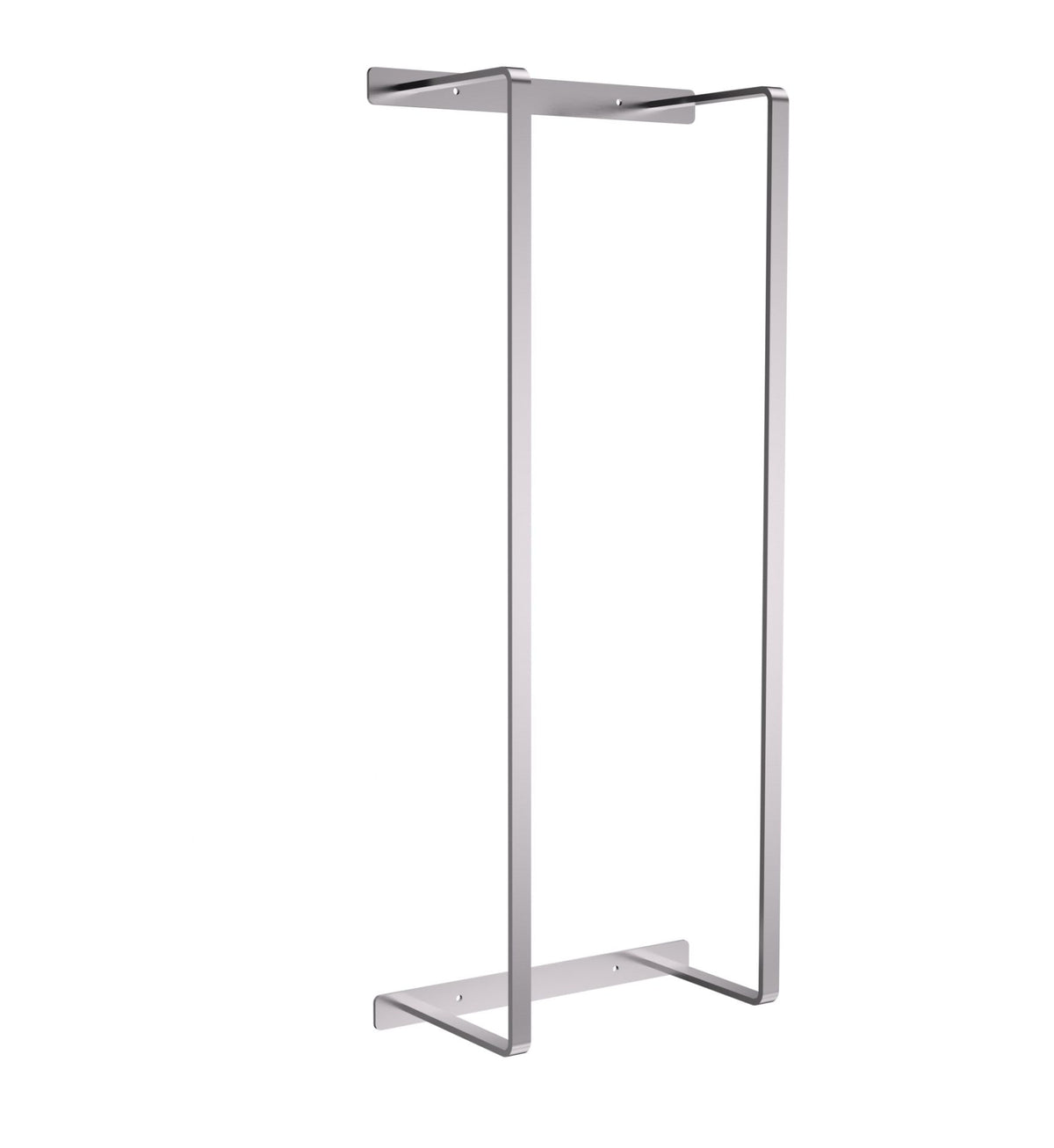 HANDDOEKREK - VERTICAAL - 67X28X144 CM - GEBORSTELD RVS
