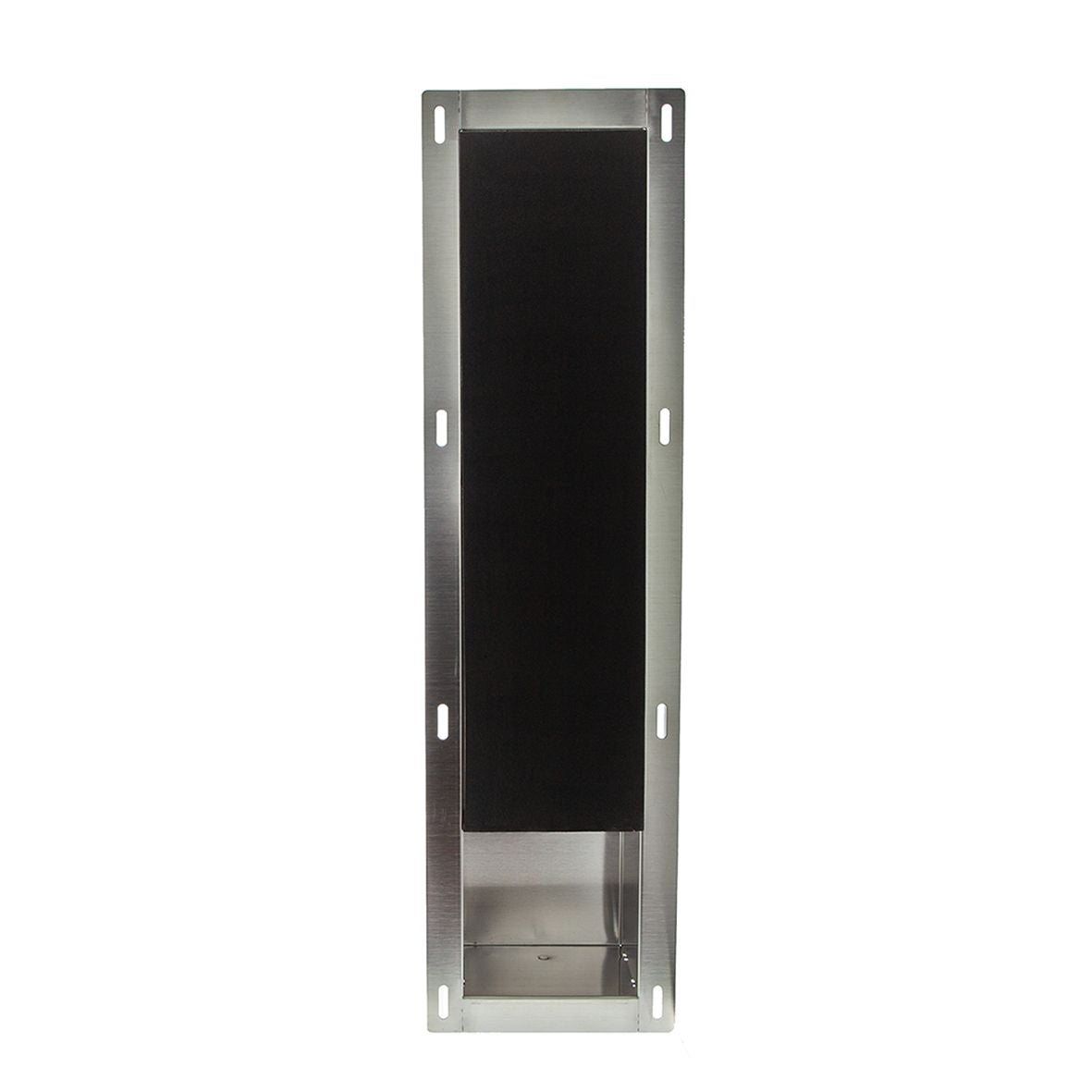 ALONI INBOUW RESERVE ROLHOUDER RVS, EXCL. INZETSTUK (140X660X120MM)