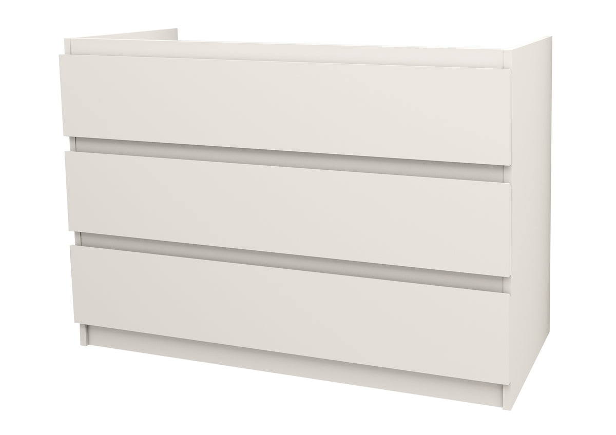 Jupiter Onderkast (120cm) - Mat Wit