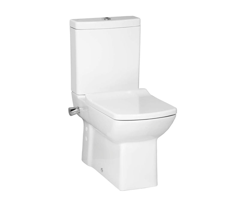 Nukumo Shiro Staande Wc Onderpot, Met Sproeier (bidet), Koud Water Kraan