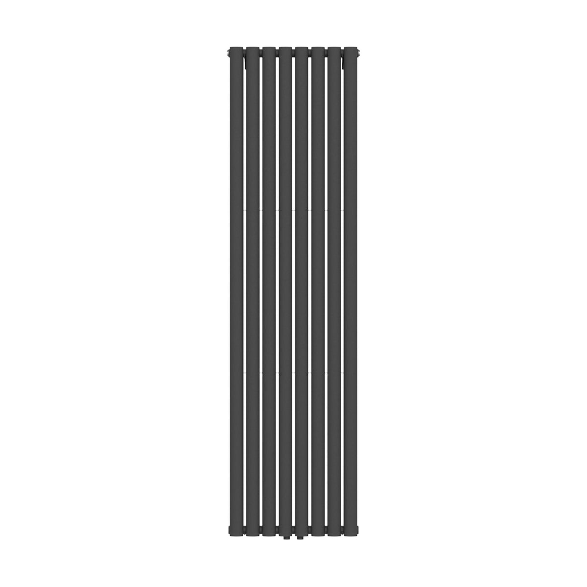 VERTI OVAAL RADIATOR - 1800X480 - 1640W - MAT ZWART