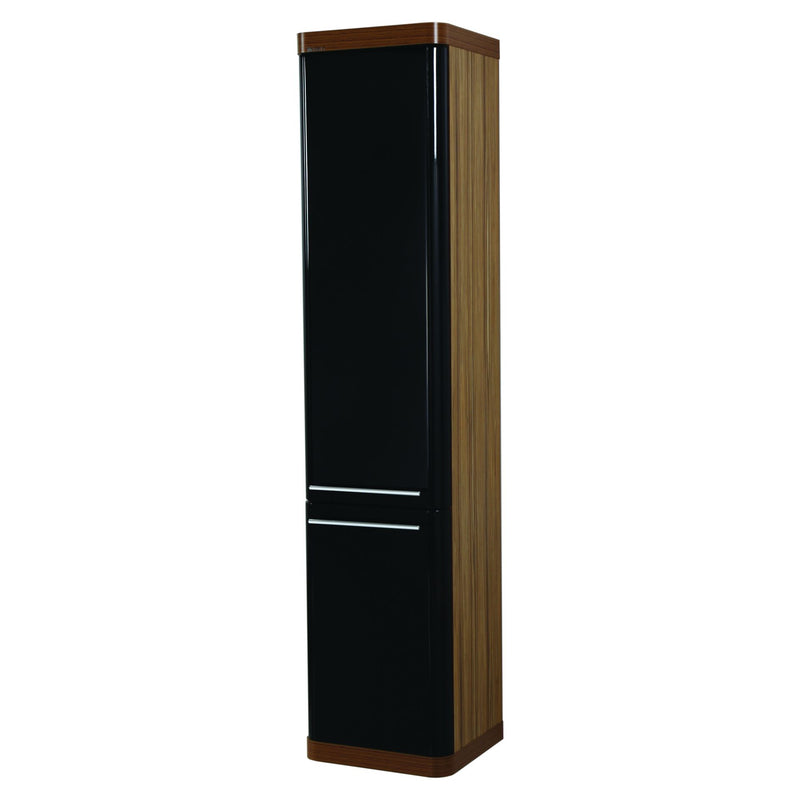 Kiyora Hassel Piano 100 Kolomkast (40x180x35cm) - Zwart