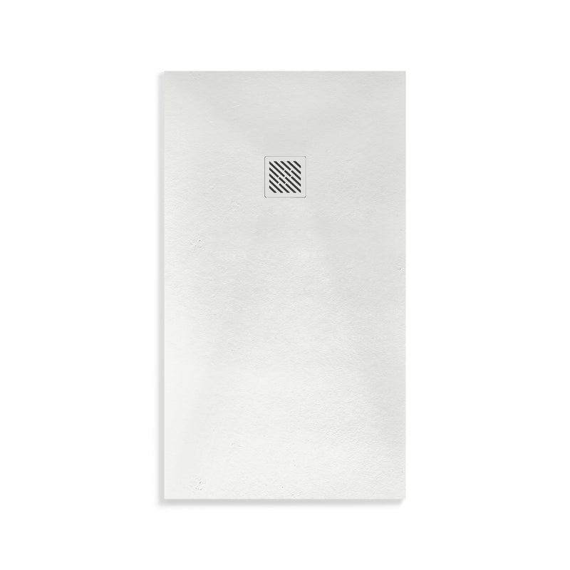Sorei Amane Douchebak - Composiet - 120x80x3cm - Mat Wit