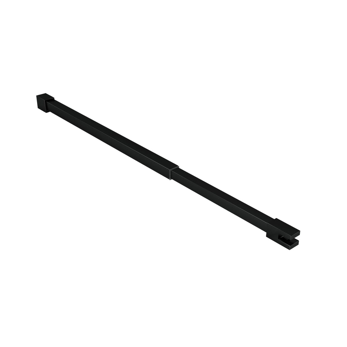 ALONI PLAFONDSTEUN - VERSTELBAAR - 43-80 CM - MAT ZWART
