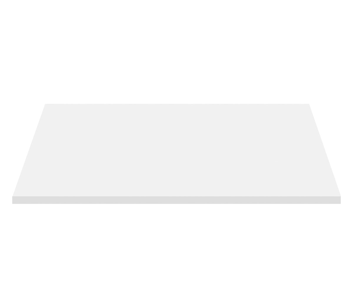 Aloni Wastafeltablet Mdf (96.4x45.5x2.6 Cm) - Mat Wit