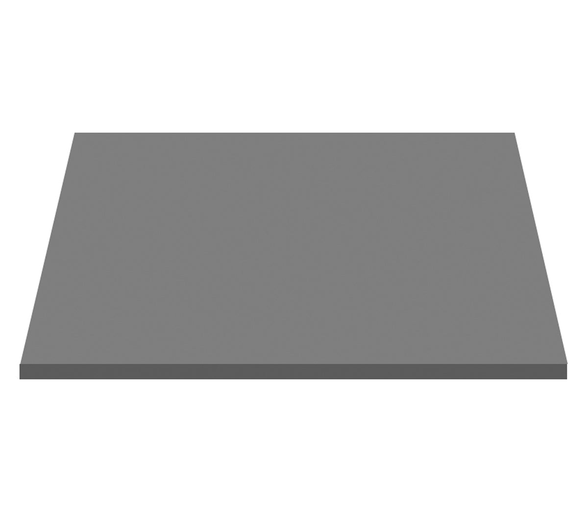 Aloni Wastafeltablet Mdf (56.4x45.5x2.6 Cm) - Mat Grijs