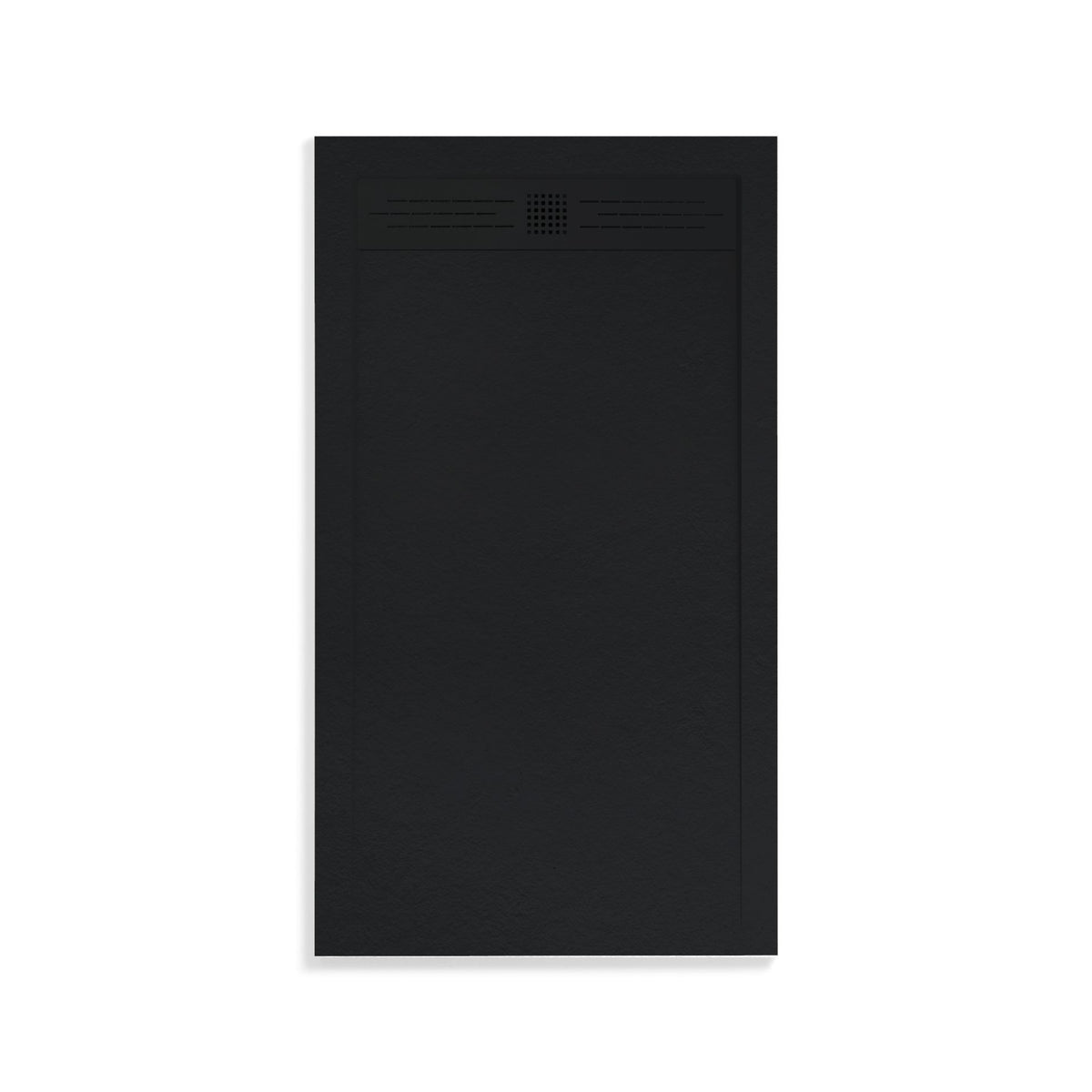 ALONI ELITE DOUCHEBAK - COMPOSIET - 120X90X3CM - MAT ZWART