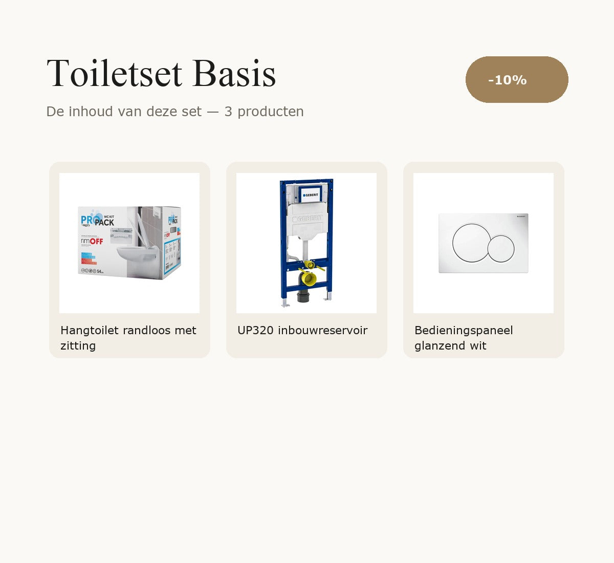 Toiletset Basis