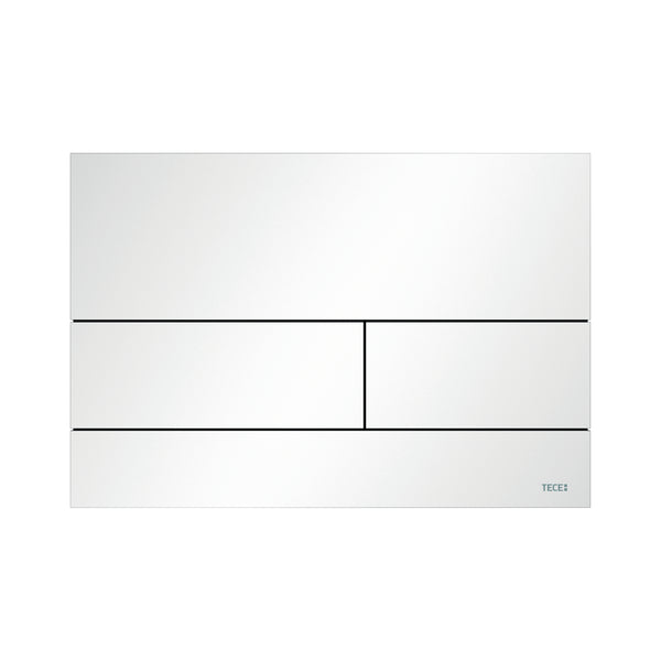 Tecesquare Ii Metaal Wc-bedieningsplaat Voor Duospoeltechniek - Mat Wit