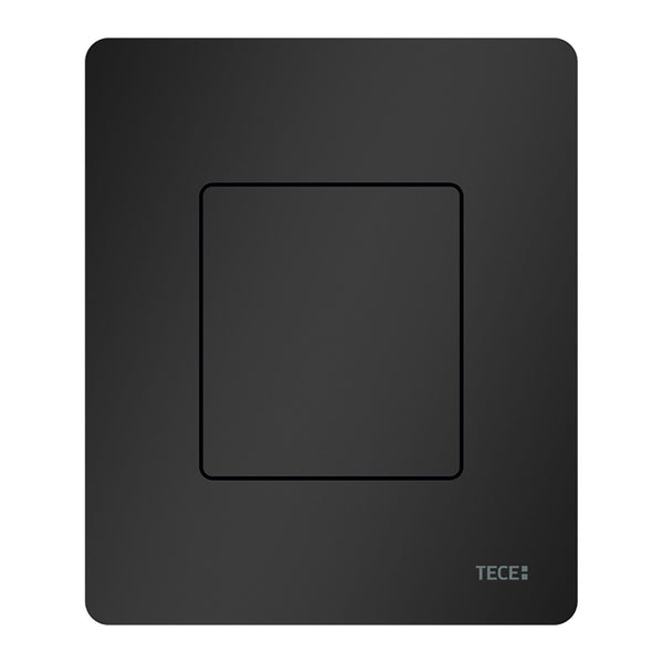TECESOLID URINOIRBEDIENINGSPLAAT INCL. CARTOUCHE - MAT ZWART