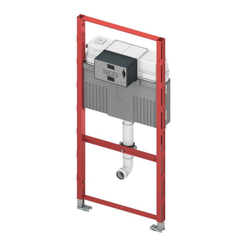 Renga Waku Wc-inbouwframe Met Uni-spoelkast Voor Staand Toilet - Bouwhoogte 1120 Mm