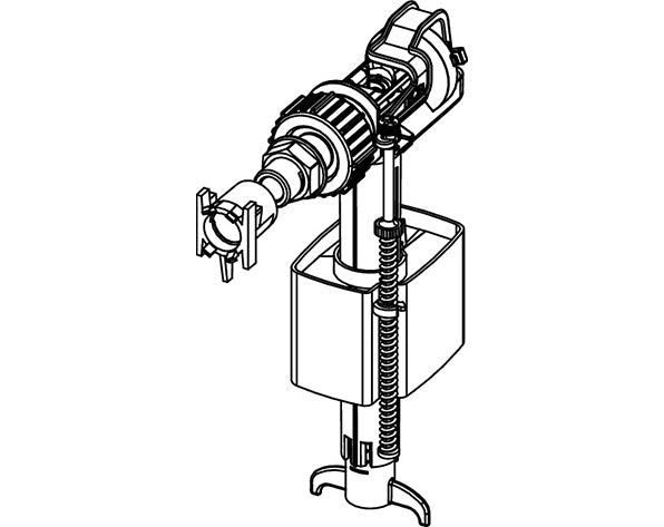 Tece Vulventiel F 10 Universeel 3/8