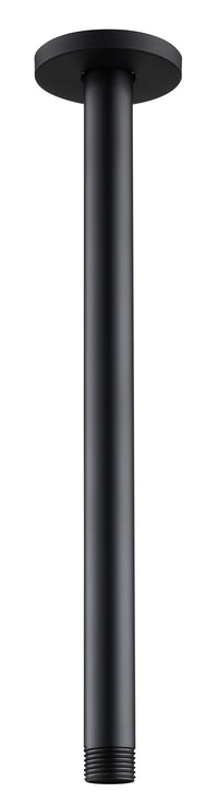 Vierkant Regendouche Rvs Mat Zwart 20x20cm — productafbeelding 4