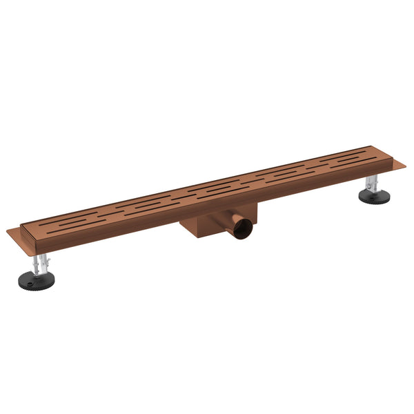 ALONI DOUCHEGOOT - MET ROOSTER - COMPLEET - 70CM - GEBORSTELD KOPER