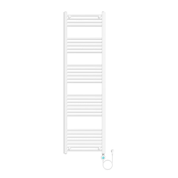 Belrad Elektrische Handdoekdroger - Met Digitale, Programeerbare Thermostaat - Aansluiting Rechts - 985w - 1700x500 Mm