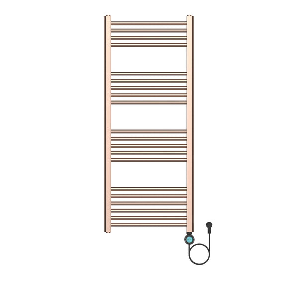 Belrad Elektrische Handdoekdroger - Met Digitale, Programeerbare Thermostaat - Smart Wifi - Aansluiting Rechts - 700w - 1200x500 Mm