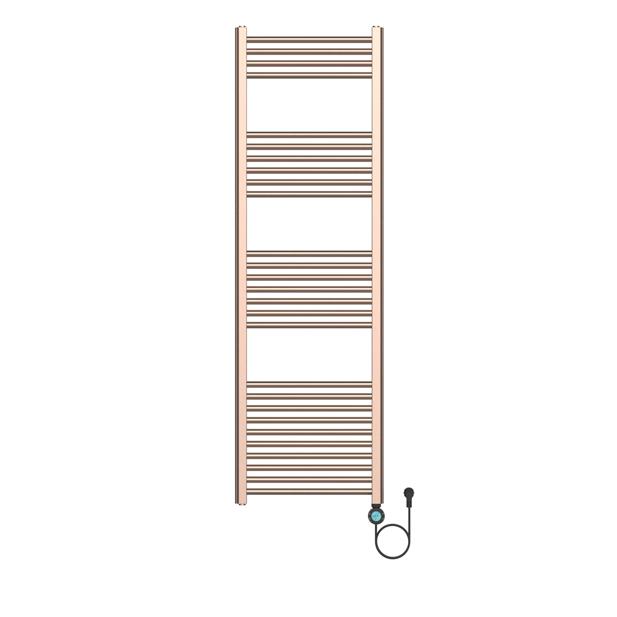 Belrad Elektrische Handdoekdroger - Met Digitale, Programeerbare Thermostaat - Smart Wifi - Aansluiting Rechts - 900w - 1600x500 Mm