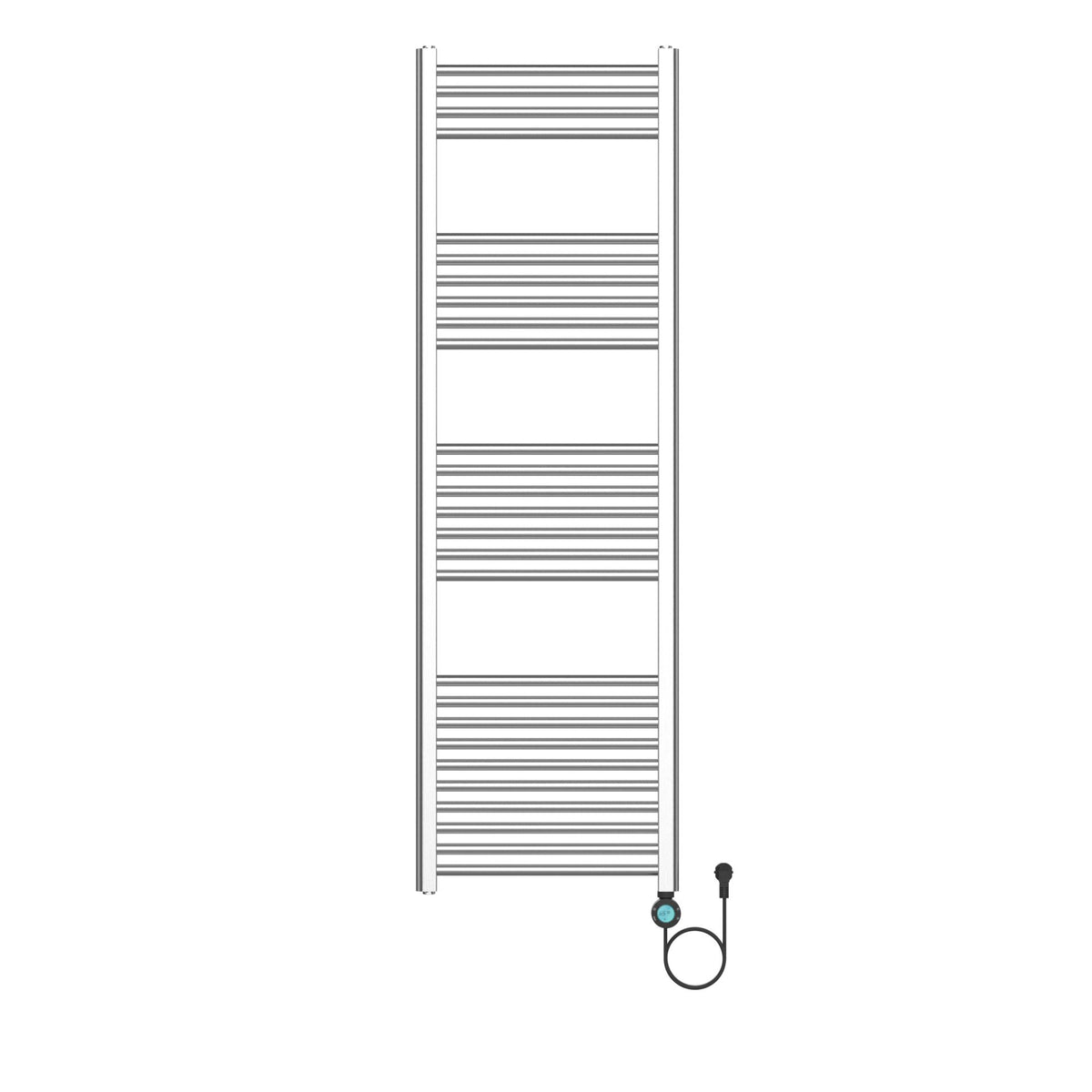 BELRAD ELEKTRISCHE HANDDOEKDROGER - MET DIGITALE, PROGRAMEERBARE THERMOSTAAT - SMART WIFI - AANSLUITING RECHTS - 900W - 1600X500 MM - GEBORSTELD RVS