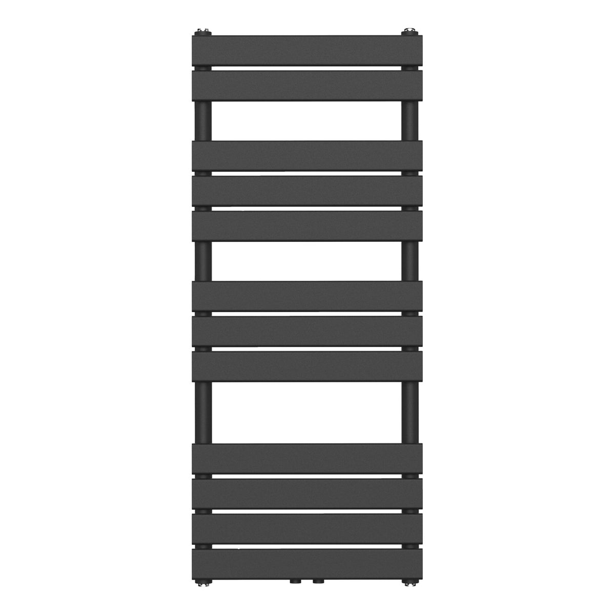 HANDDOEK RADIATOR MIDDEN AANSLUITING ZWART 1200X500-593W