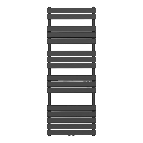 HANDDOEK RADIATOR MIDDEN AANSLUITING ZWART 1600X600-908W