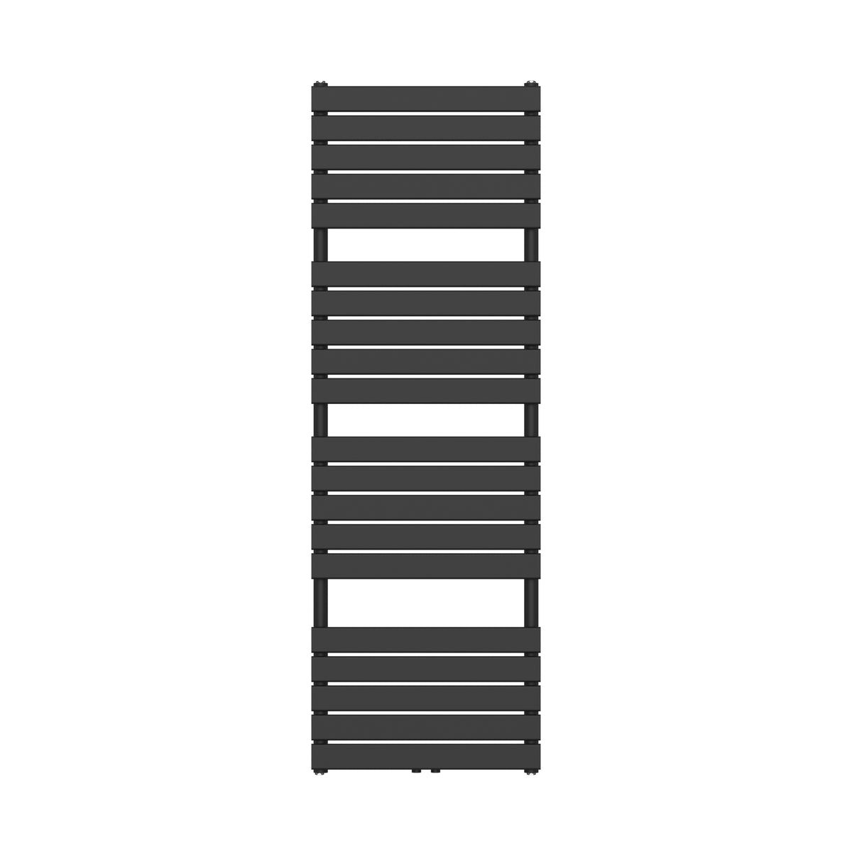 Handdoek Radiator Midden Aansluiting Zwart 1800x600-1081w