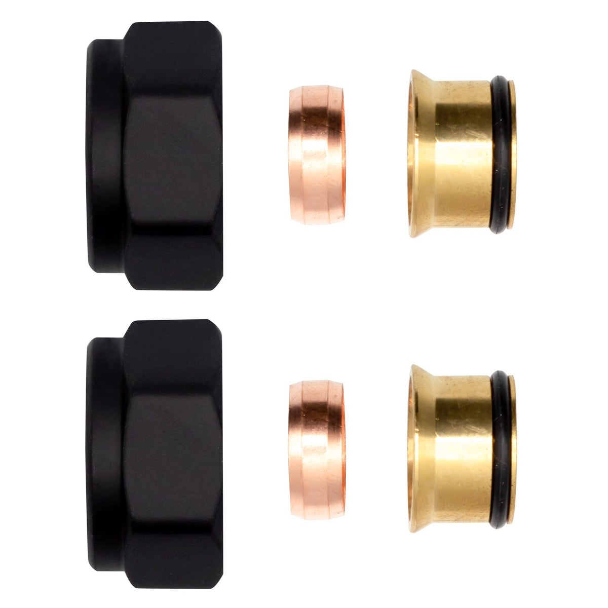 KLEMKOPPELINGEN ZWART EKX15 2STS