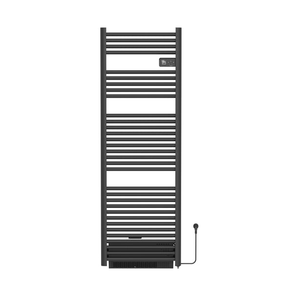 Belrad Elektrische Handdoekdroger Met Blower - Met Digitale Programeerbare Thermostaat - Smart Wifi - 1850w - 1640x540x133 Mm