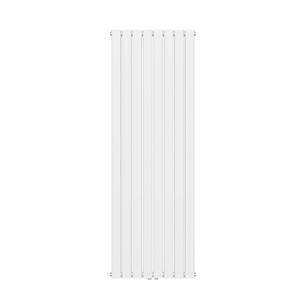 VERTICAAL VIERKANT DUBBELZIJDIG WIT 1800X608 MIDDENAANSLUITING-2164W