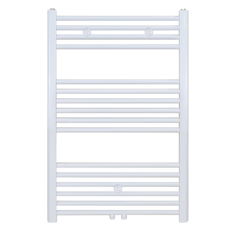 Hinata Solva Handdoekdroger - Links-rechts/middenaansluiting - 436 Watt - 1000x500cm - Glanzend Wit