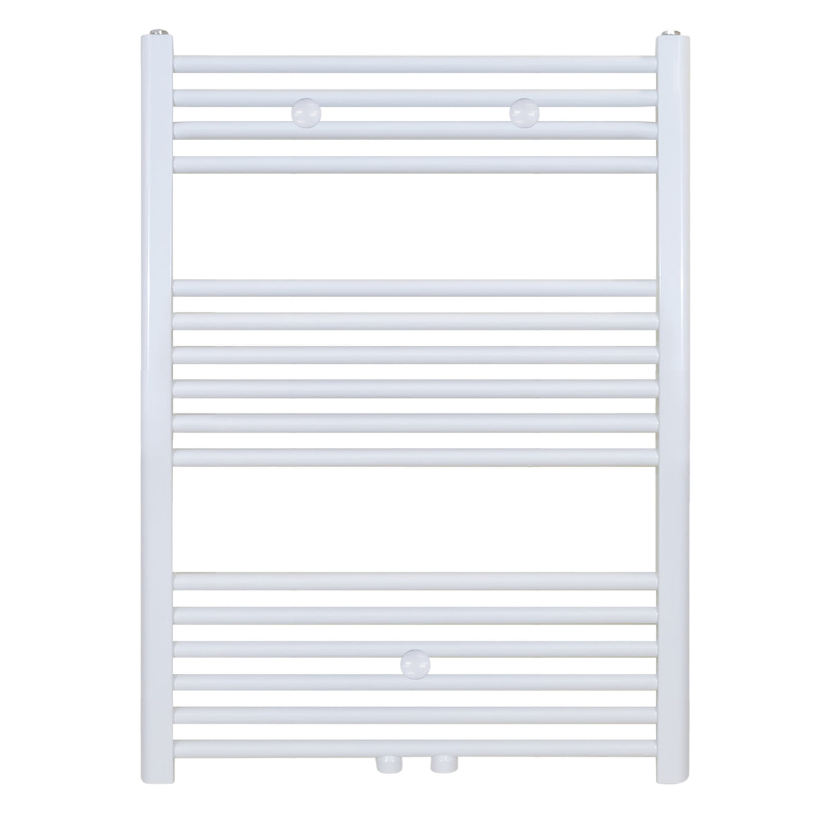 Belrad Handdoekdroger - Links-rechts/middenaansluiting - 496 Watt - 1000x600cm - Glanzend Wit