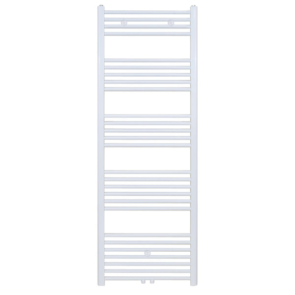 Belrad Handdoekdroger - Links-rechts/middenaansluiting - 614 Watt - 1600x400cm - Glanzend Wit