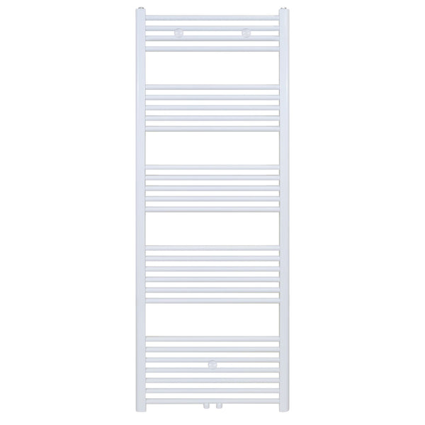 BELRAD HANDDOEKDROGER - LINKS-RECHTS/MIDDENAANSLUITING - 721 WATT - 1600X500CM - GLANZEND WIT