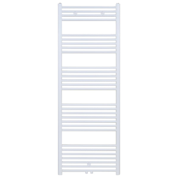BELRAD HANDDOEKDROGER - LINKS-RECHTS/MIDDENAANSLUITING - 771 WATT - 1700X500CM - GLANZEND WIT