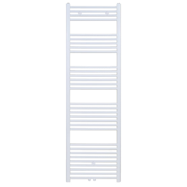 Belrad Handdoekdroger - Links-rechts/middenaansluiting - 699 Watt - 1800x400cm - Glanzend Wit