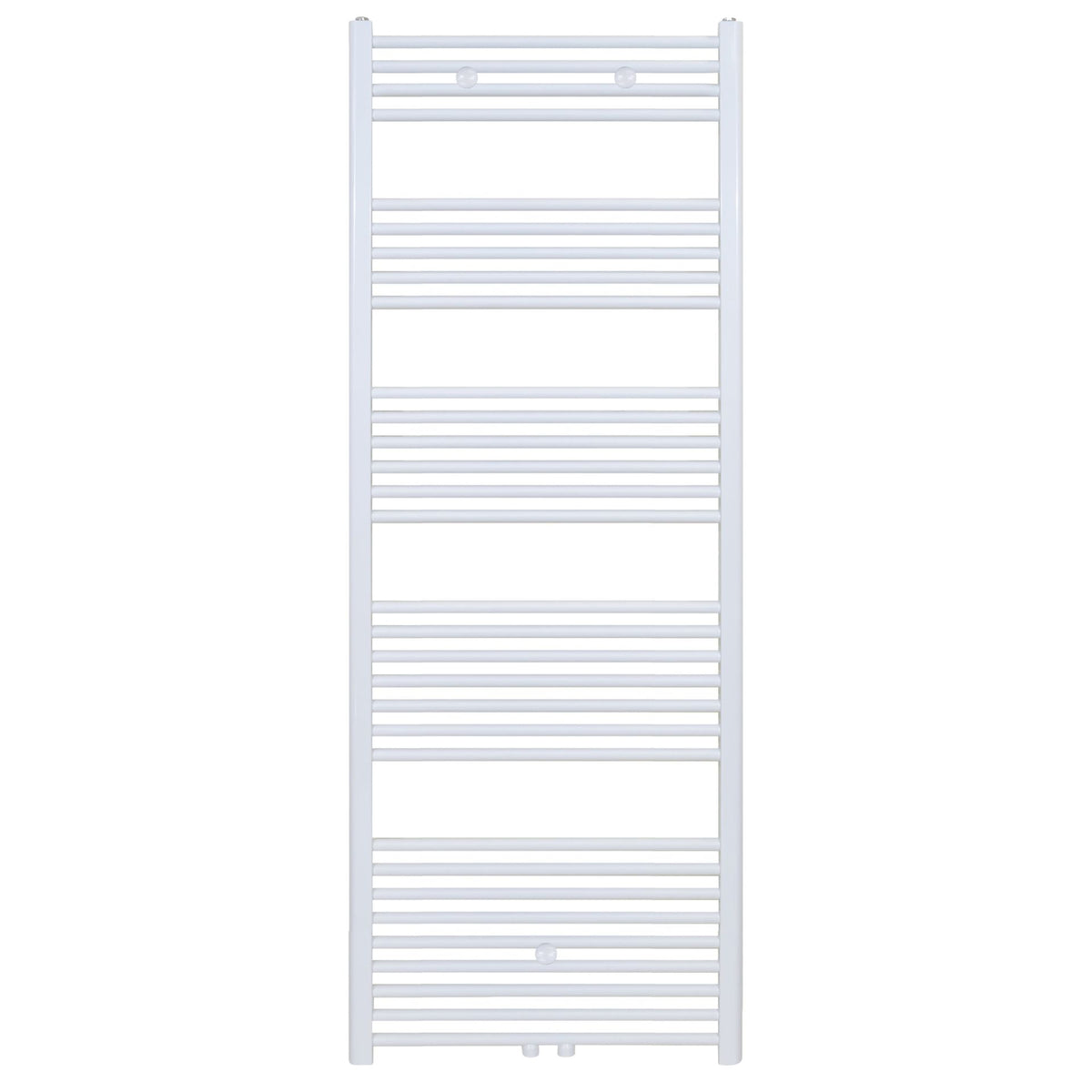 BELRAD HANDDOEKDROGER - LINKS-RECHTS/MIDDENAANSLUITING - 944 WATT - 1800X600CM - GLANZEND WIT
